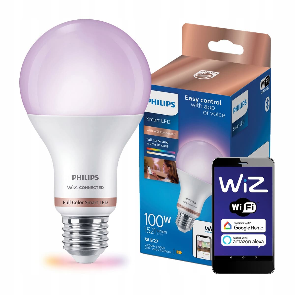 Philips WiZ E27 RGB 12,5 W